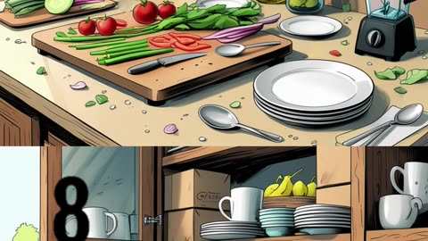 Only 1 Difference in This Kitchen Setup — Can You See It?