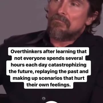 Overthinking is when someone constantly analyzes and worries about everything, big or small.