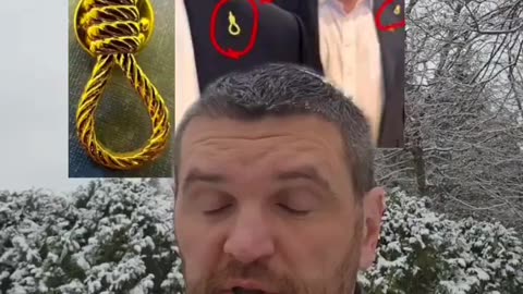 Gold Noose Pins Worn By Israeli Politicians?