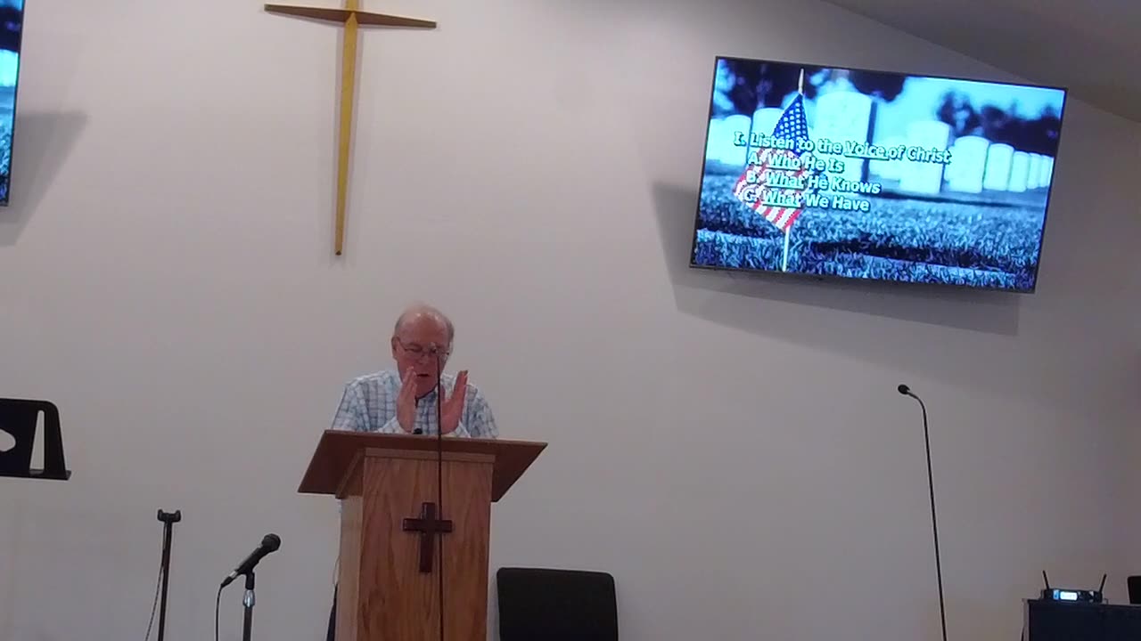 Shepherd Bible Service May 25, 25