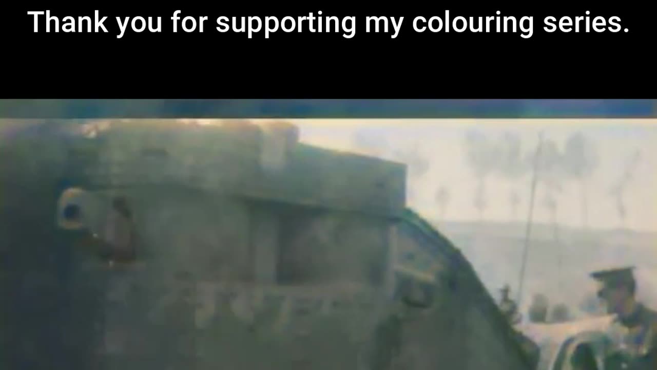 Ironclad Progress The Early Mark V Tank #ColourisedHistory