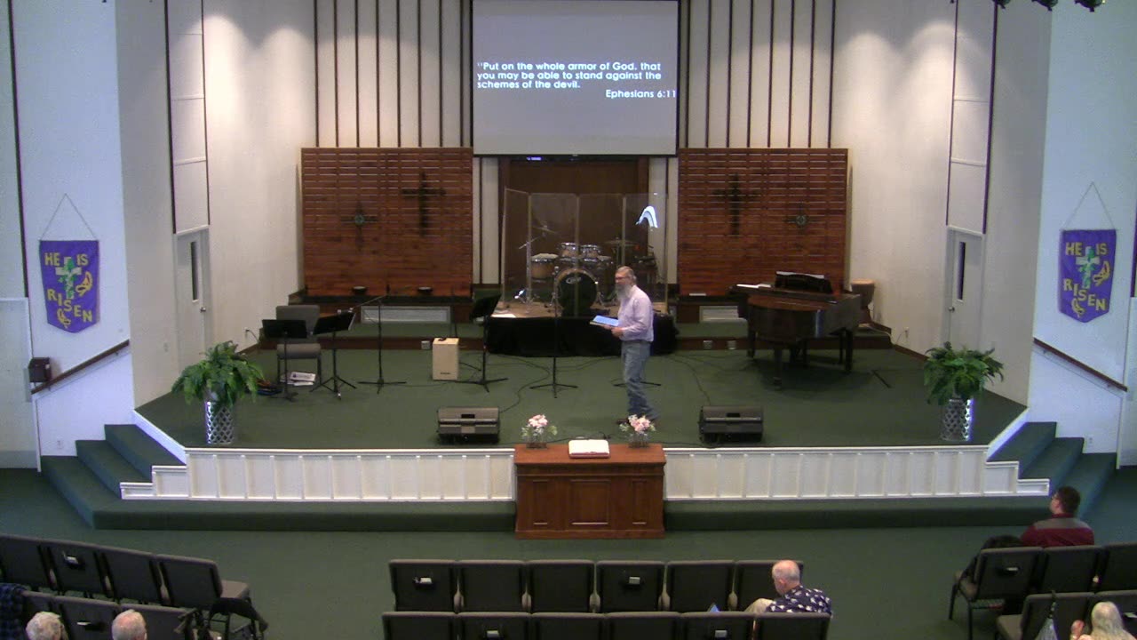 March 30, 2025, Ephesians 6:10-20 (Full)