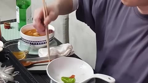 Raw Octopus MUKBANG ASMR EATINGSHOW