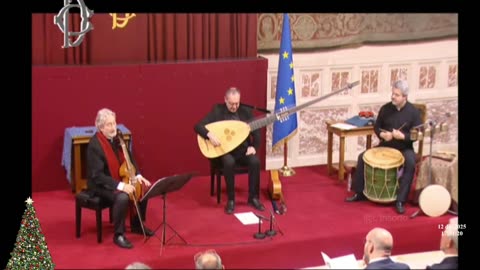 Alberto Bagnai Concerto per il Premio alla carriera a Jordi Savall 12-12-2025