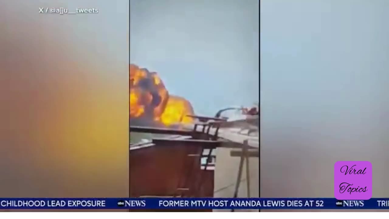 AIR INDIA PLANE CRASHES WITH HUNDREDS ONBOARD