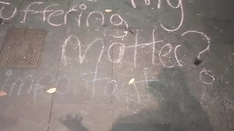 Was this heartfelt piece of poetry on George St Sydney part of Operation Crazy Cooker?