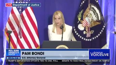 AG Bondi: Removing drugs is half the battle. Trump secures borders, fights cartels.