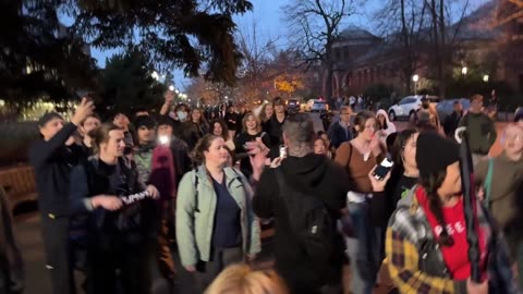 I don’t thing they liked us trying to have civil dialogue at university of Oregon!