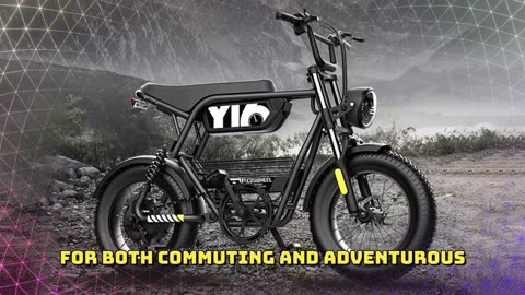 Coswheel Y16 Electric Bike 1000W 48V 15AH 16 Inch Commuter Electric bicycle ebike