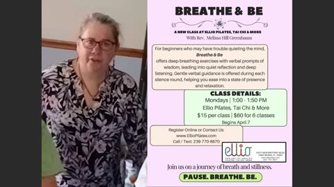 Testimonials: Why People Love Breathe & Be with Rev. Melissa 🌿