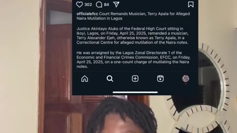 Terry apala gave me 48hours to apologize