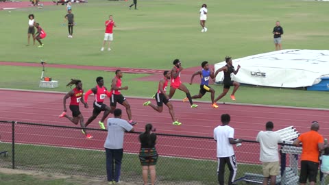 Men's 100m Prelims Heat 2 PURE Athletics Global Invitational May 24, 2025