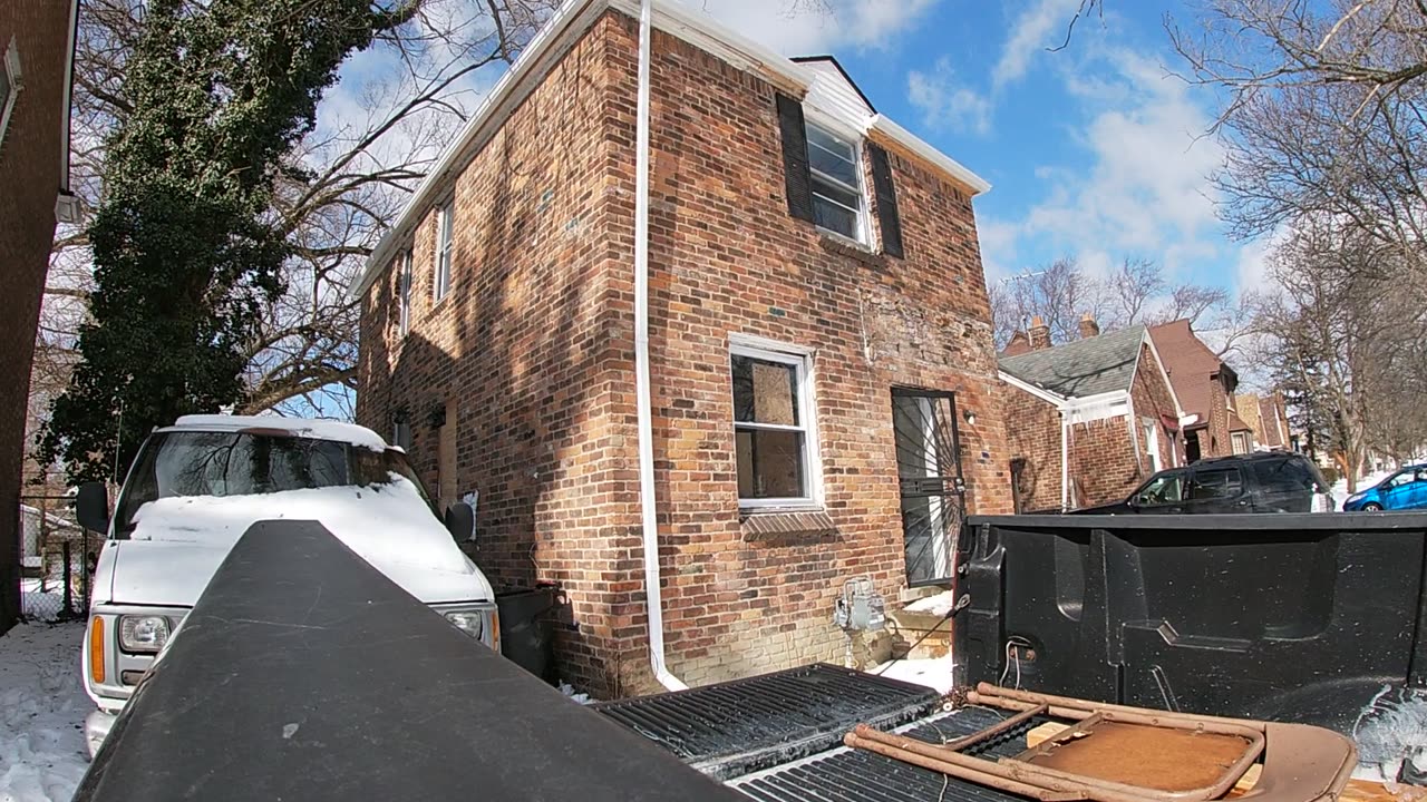 Bill and Tony working at the Great Gazoo_s hous