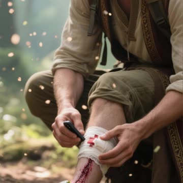 Paul survives Snake Bite.