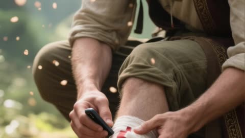 Paul survives Snake Bite.