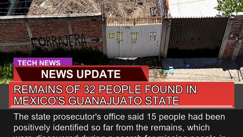 Remains of People Found in Mexicos Guanajuato