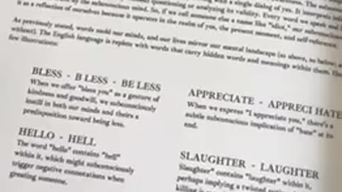 English Spells - Words Matter