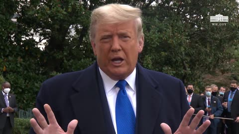 Archived ✅ | 10-27-20 President Trump Delivers Remarks Upon Departure