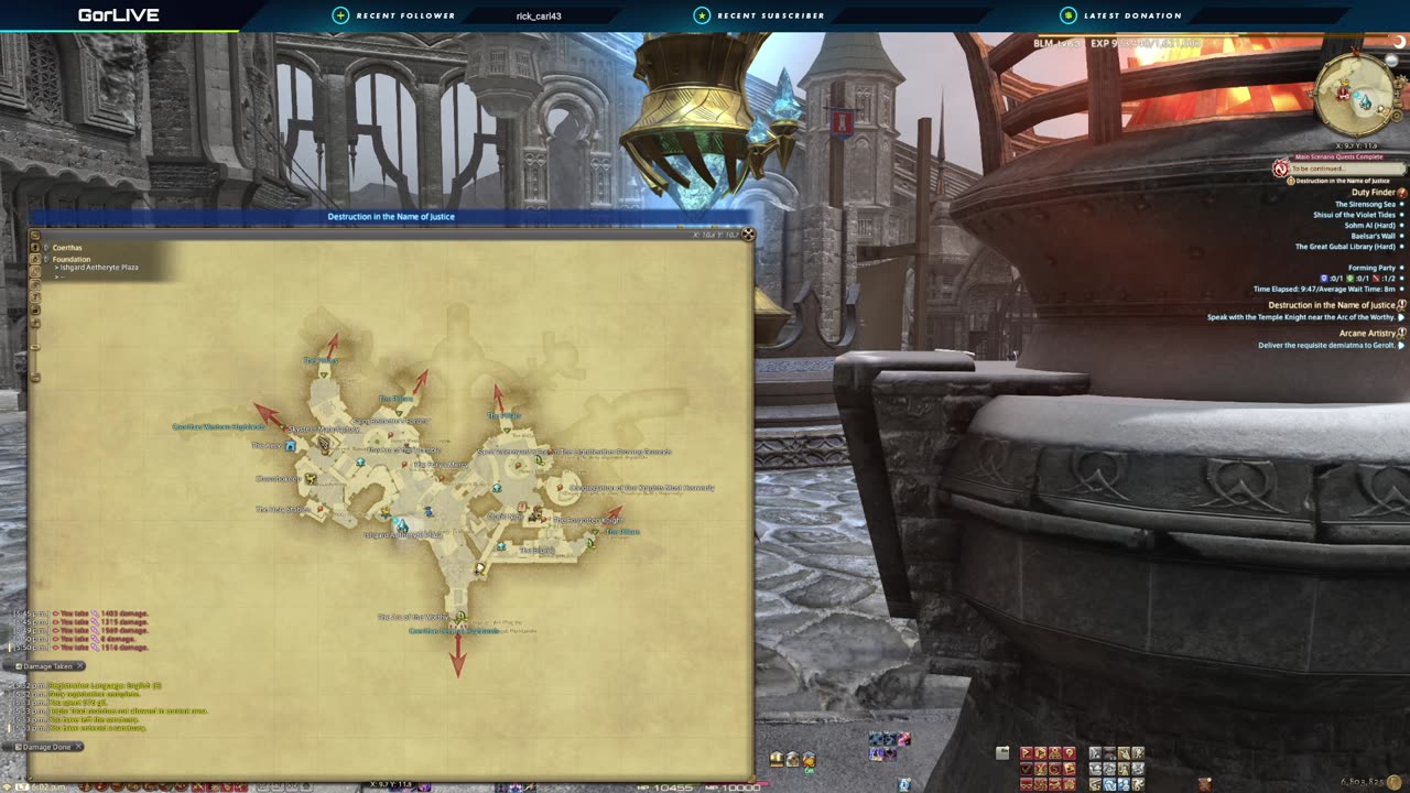 Roulettes | Leveling Black Mage 60+, All Classes 100 Achievement