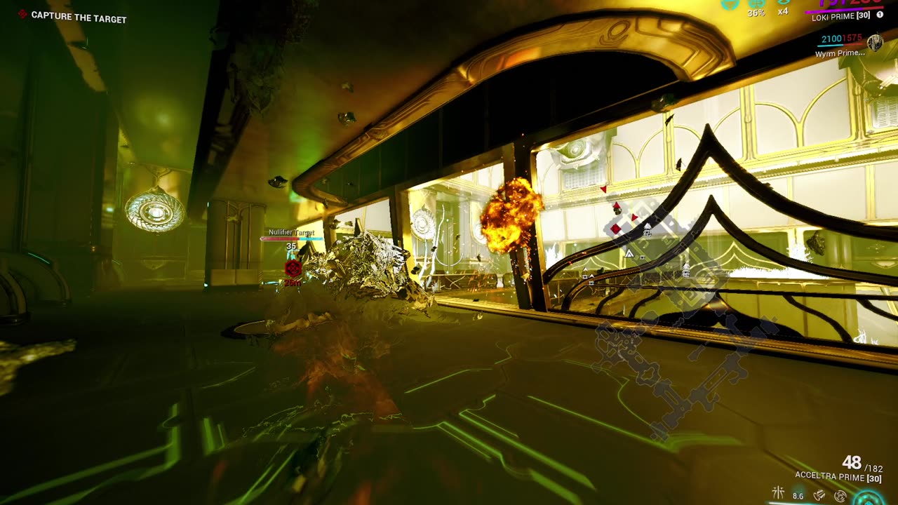 Corpus capture target drones are considered hostile || Warframe bug