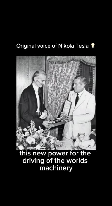 Nikola Tesla tried to give the world free energy