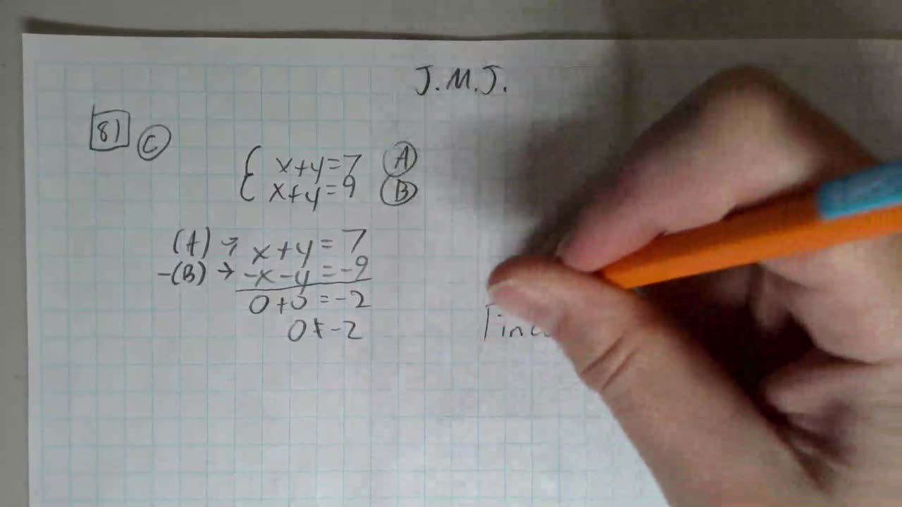 Saxon Algebra 1 Lesson 81 (c)