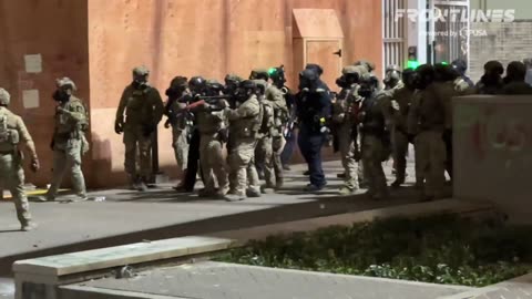 Homeland Security is no joke in Portland with Anti ICE Insurgents.