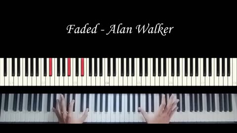 Faded - Alan Walker | Piano Tutorial / Cover