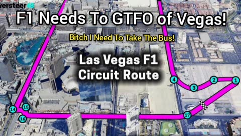 Fuck The F1 Race That's Coming To Vegas