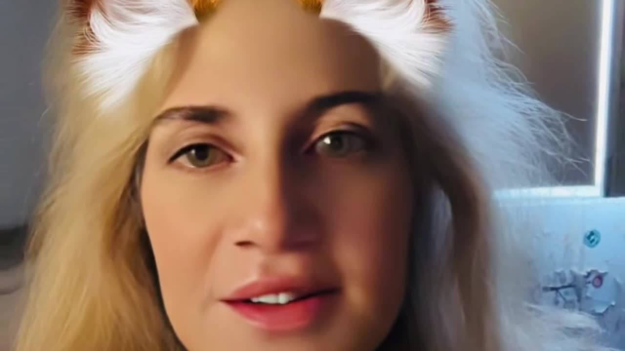 Wearing FOX ears for GLYTCH ENERGY