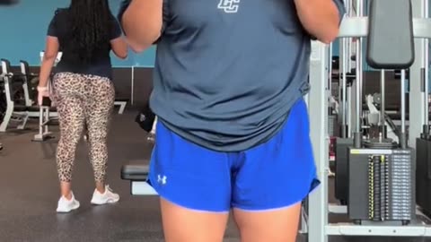 Her consistency for weight loss is admirable