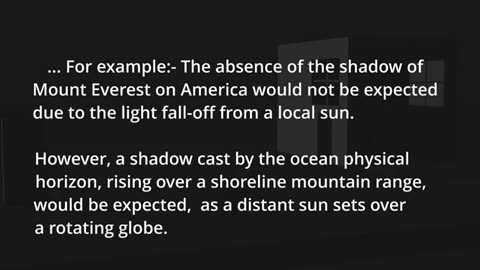 Globe or Flat : Sunset shadows reveal, p.1