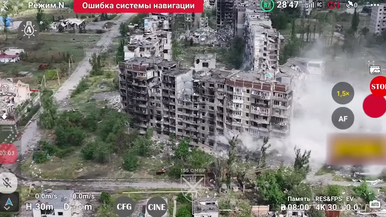 The video that appeared showing a Leopard tank