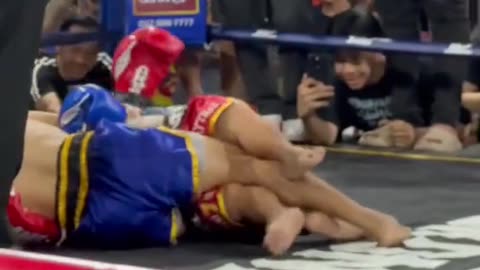 a very unique boxing event