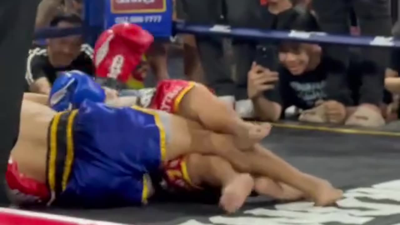a very unique boxing event