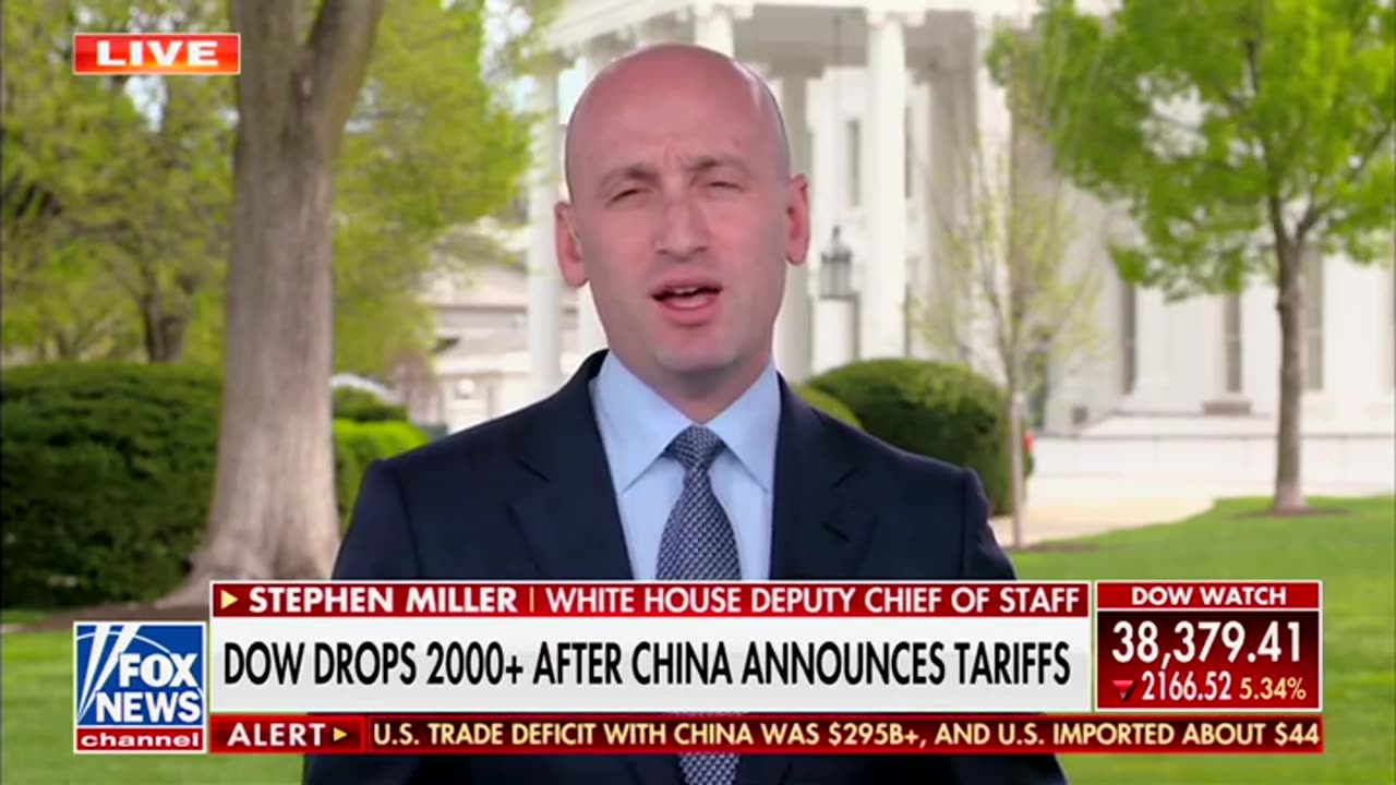 Fox News Host Asks Stephen Miller If He's 'Concerned' About 'Recession'