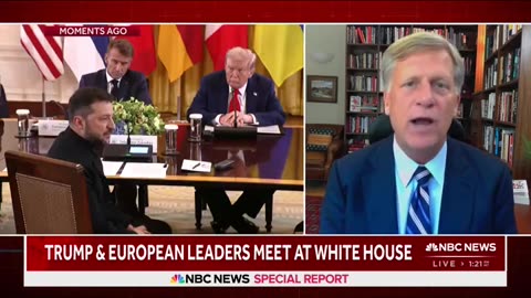 Former Obama Ambassador Applauds Trump's 'Very Positive' Ukraine Meeting With European Leaders
			
