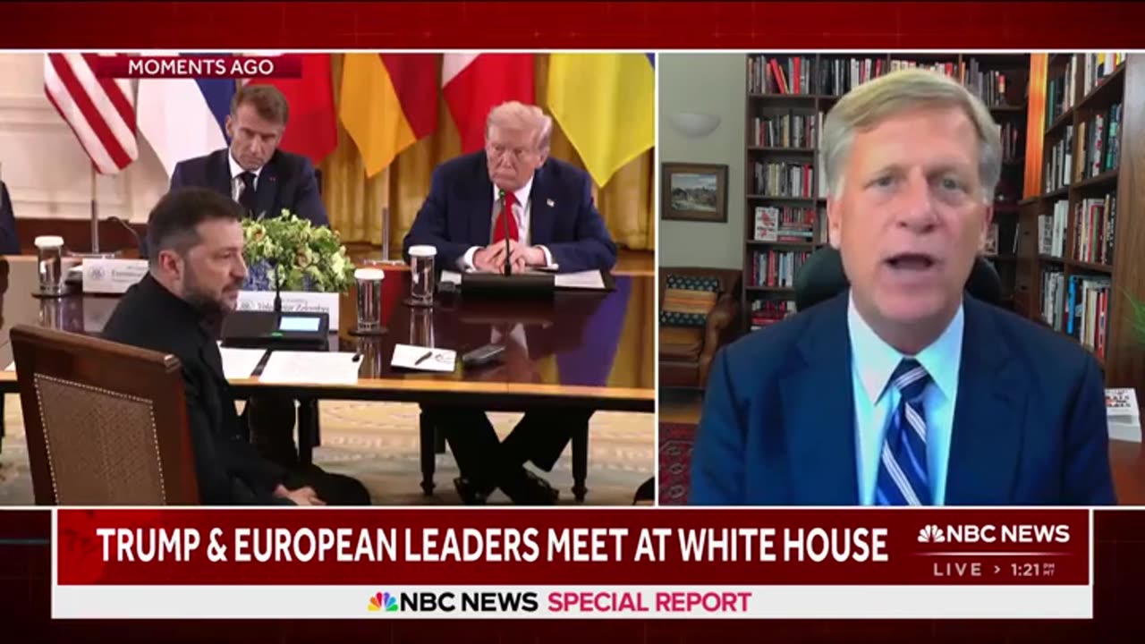 Former Obama Ambassador Applauds Trump's 'Very Positive' Ukraine Meeting With European Leaders