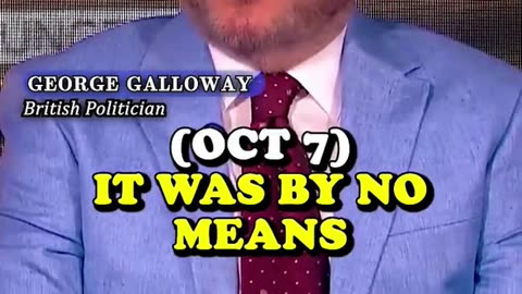 Galloway Schools Piers in History!🔥 #palestine #israel #usa #uk #politics #congress #canada #podcast