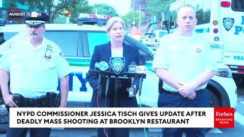 JUST IN: NYPD Commissioner Tisch Gives Update After Deadly Mass Shooting At Brooklyn Restaurant