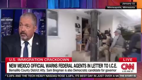 DA for a New Mexico county with less than 700,000 people thinks he's going to arrest ICE agents