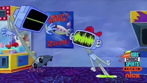 SpongeBob SquarePants (EDITED) - Chip curses at Karen