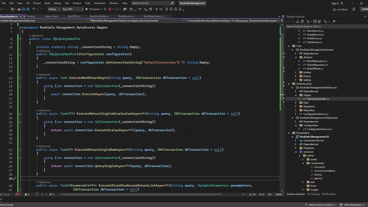 ASPNet MVC Ep40 - Tích Hợp Dapper