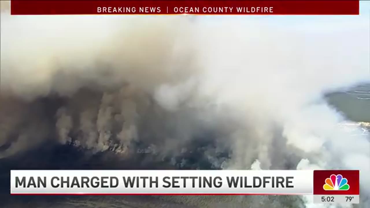 What we know about the 19-year-old man accused of setting NJ wildfire