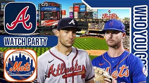 Atlanta Braves vs New York Mets | Live Play by Play Stream | 3D Presentation | #mlb 8-12-2025 ⚾🔥