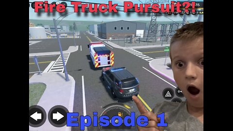 Radar Duty? Nah… Fire Truck Pursuit Instead! | ER:LC Roblox