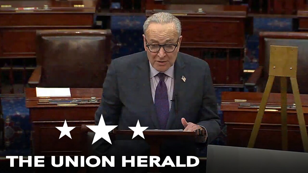 Senate Democratic Leader Schumer Delivers Remarks on the 20th Day of the Government Shutdown