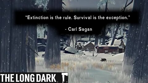 Mountain Town in The Long Dark... survival definitely not assured ~ TLD Stalker Day 1