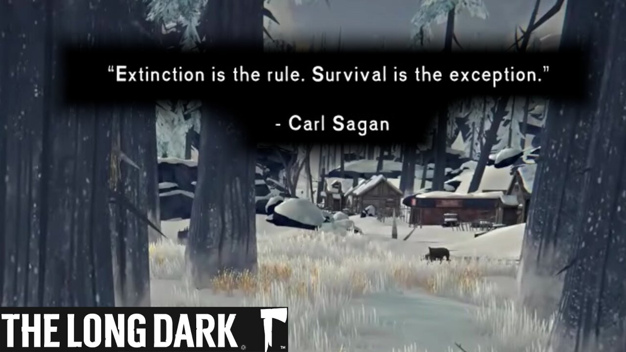 Mountain Town in The Long Dark... survival definitely not assured ~ TLD Stalker Day 1