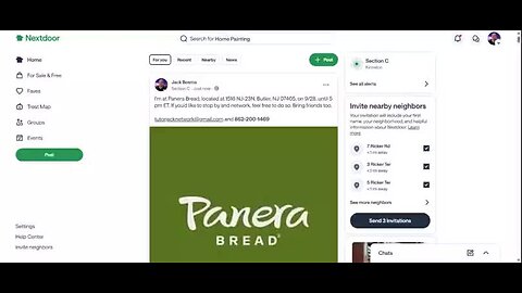 Jack Bosma Is At The Panera Bread At 1619 State Route 23 Wayne, NJ 07470 (973) 692-0801